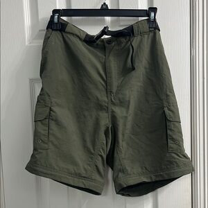 Olive Green Men's Cargo Shorts